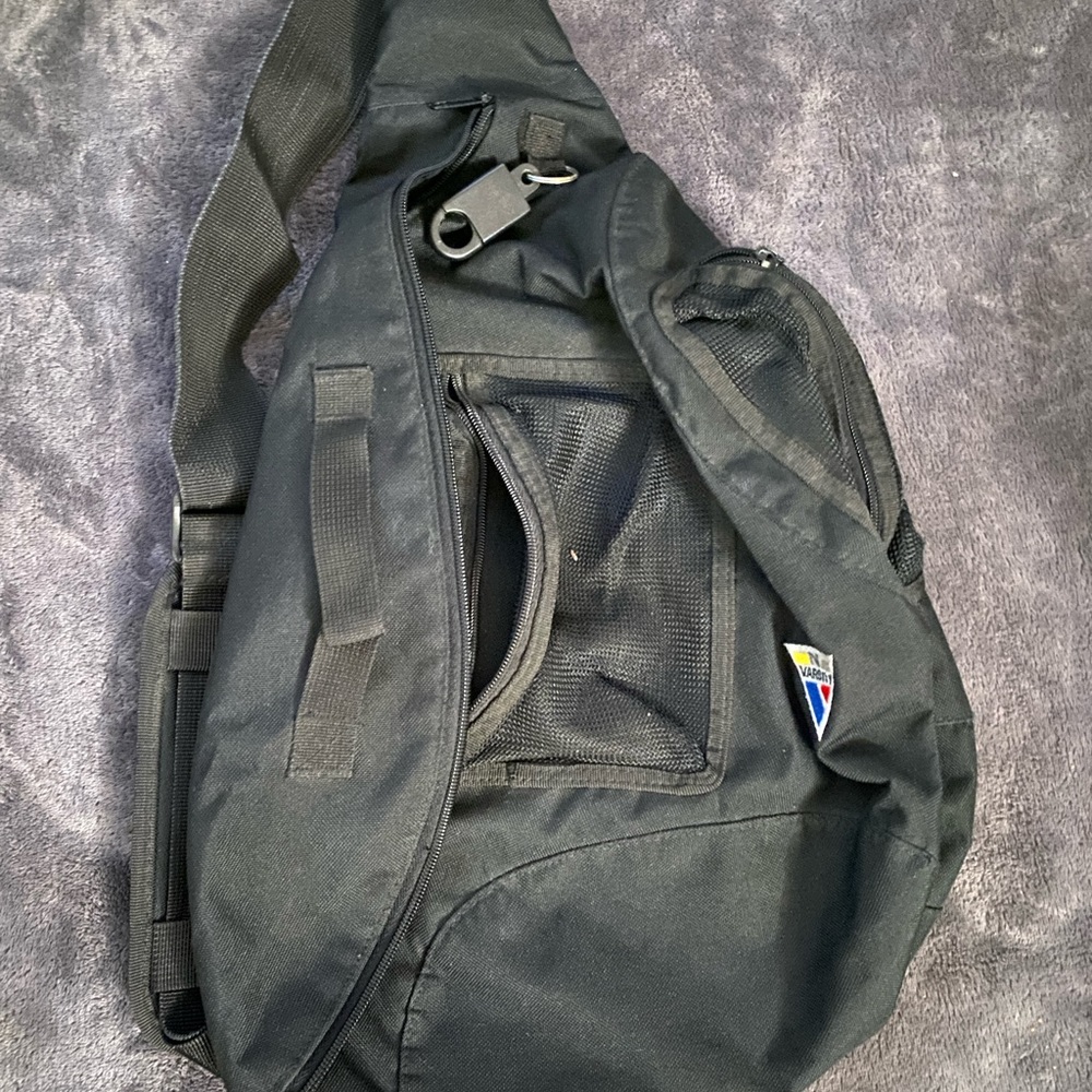 Crossbody sling backpack